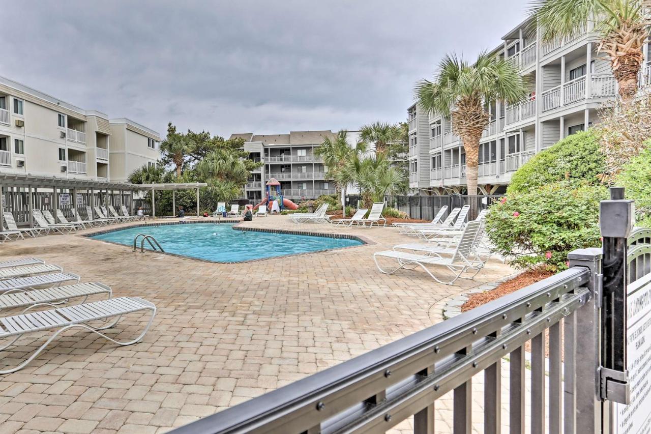 Myrtle Beach Condo With Screened Deck Walk To Beach Ngoại thất bức ảnh
