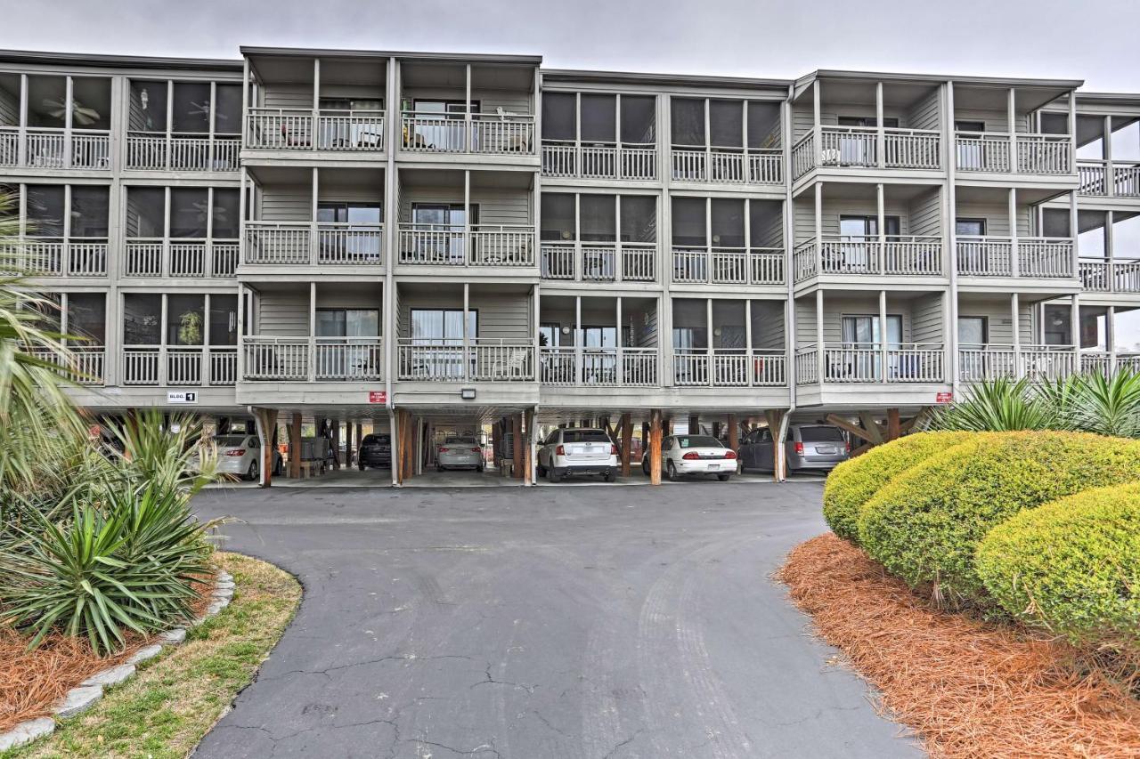 Myrtle Beach Condo With Screened Deck Walk To Beach Ngoại thất bức ảnh